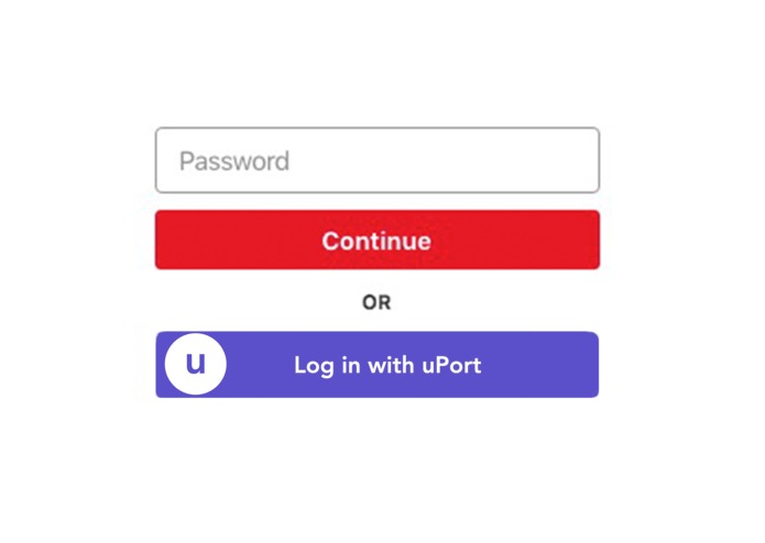 uPort Auth – screenshot 1