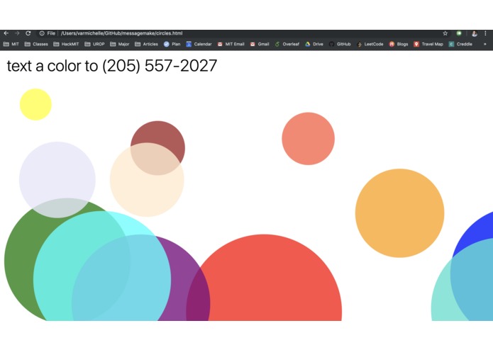 MessageMake – screenshot 1
