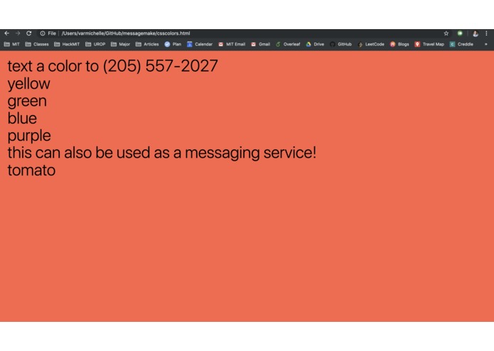 MessageMake – screenshot 2