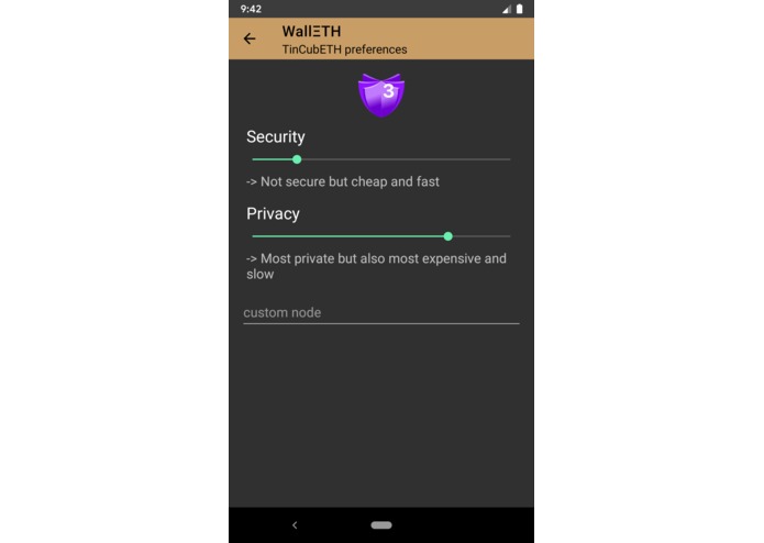 TincubETH – screenshot 4