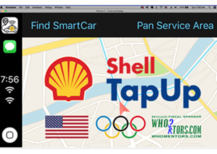 Shell TapUp (iOS CarPlay) – screenshot 1