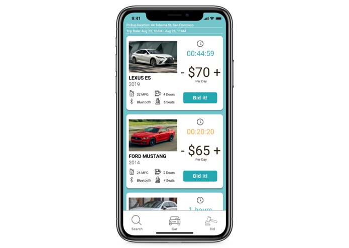 Ridebid – screenshot 2