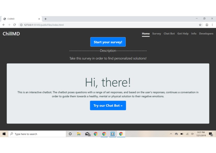 ChillMD – screenshot 1