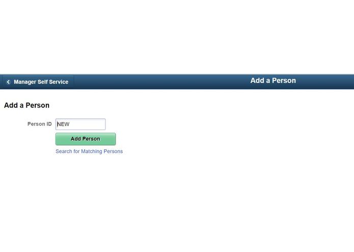Robot for PeopleSoft Hiring – screenshot 1