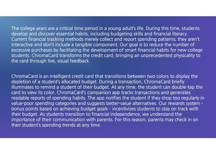 ChromaCard – screenshot 2