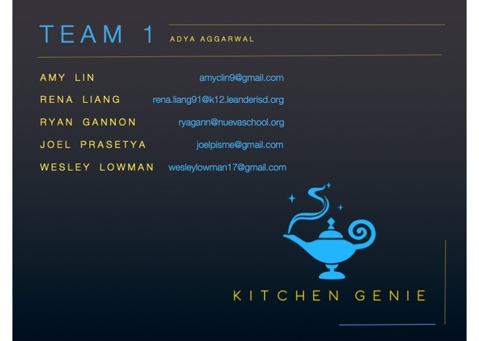 Kitchen Genie – screenshot 1