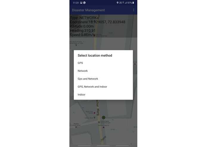 DisasterManagement – screenshot 1
