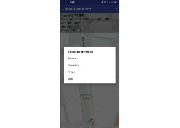 DisasterManagement – screenshot 2