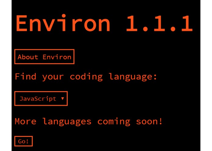 Environ – screenshot 1