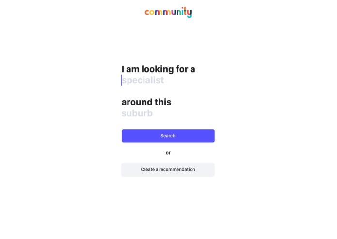 community – screenshot 3