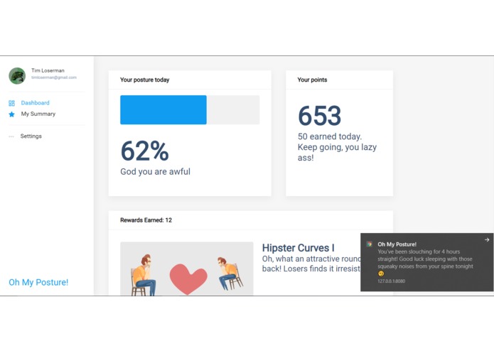 Oh! My! Posture! – screenshot 4