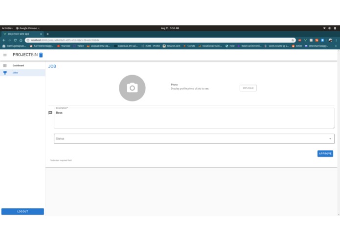 Project:Bin – screenshot 1