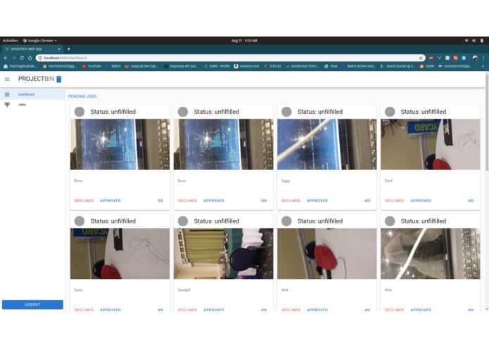 Project:Bin – screenshot 6