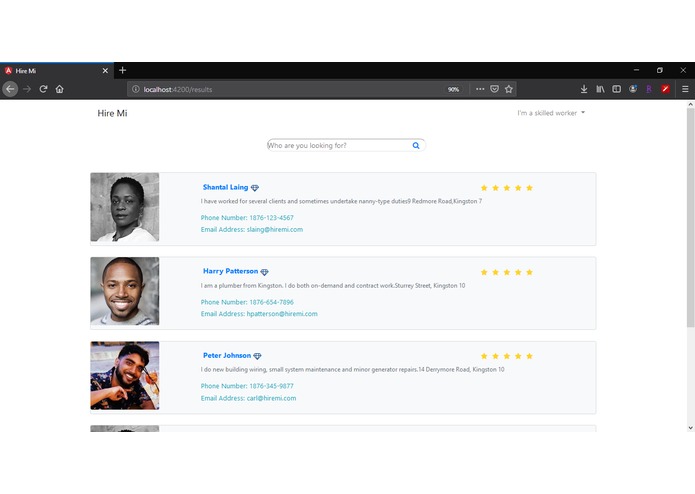 HireMi – screenshot 2