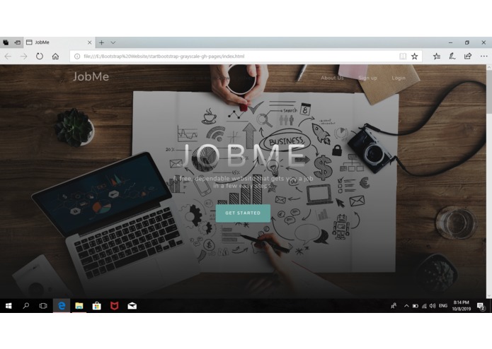 JobMe – screenshot 1