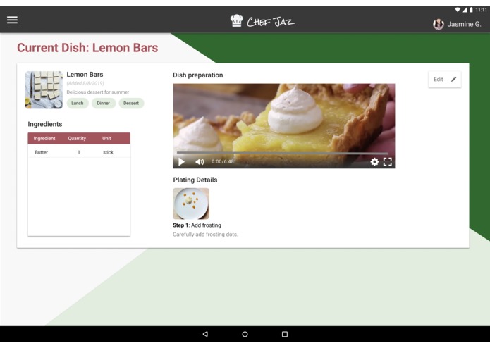 Chef Jaz – screenshot 1