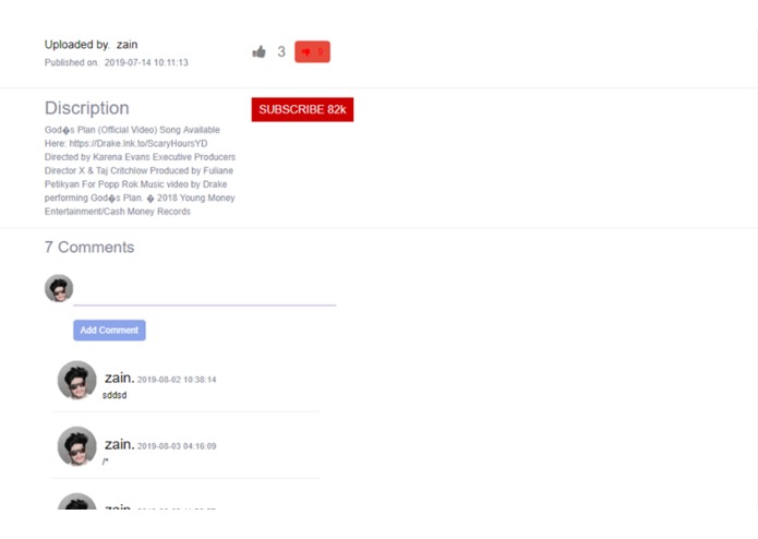 Vidwo sharing Social media – screenshot 4