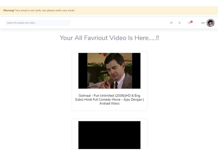 Vidwo sharing Social media – screenshot 2