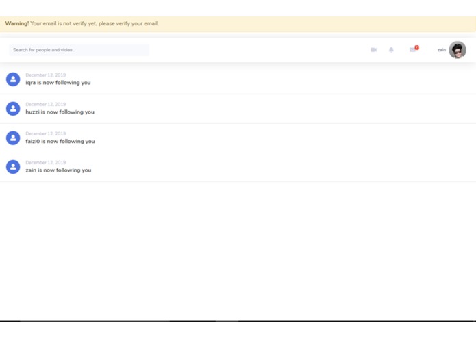 Vidwo sharing Social media – screenshot 11