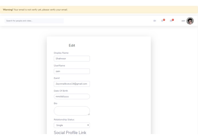 Vidwo sharing Social media – screenshot 7
