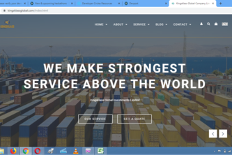 My project made called kingsklassglobal investments company 