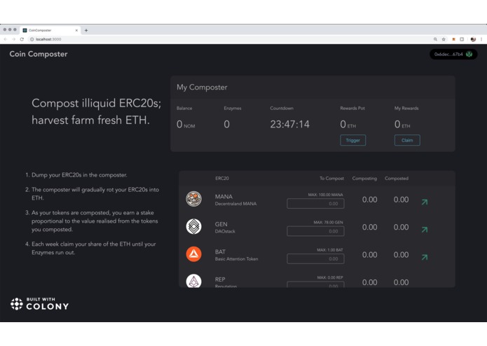 CoinComposter – screenshot 1