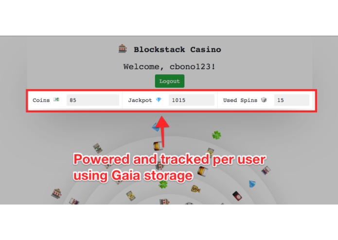 Blockstack Casino - A blockchain casino game – screenshot 4