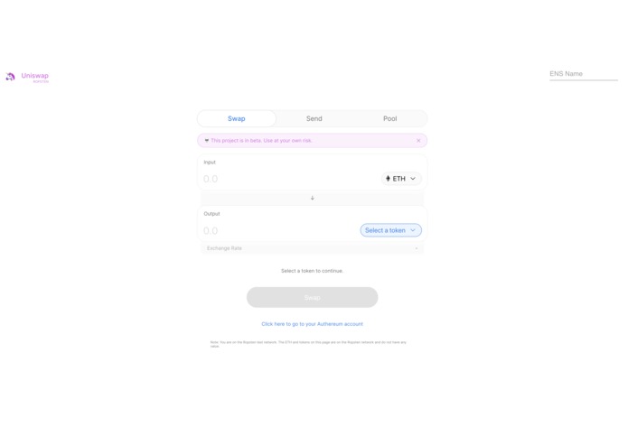 ENS Login – screenshot 1