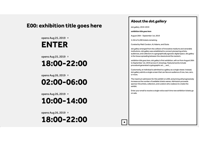 dot.gallery – screenshot 2