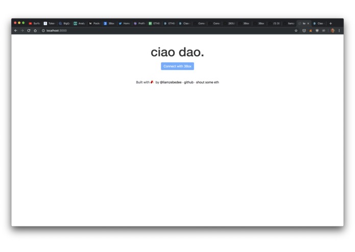 Ciao social network – screenshot 1