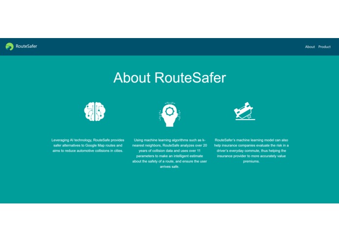 RouteSafer – screenshot 2