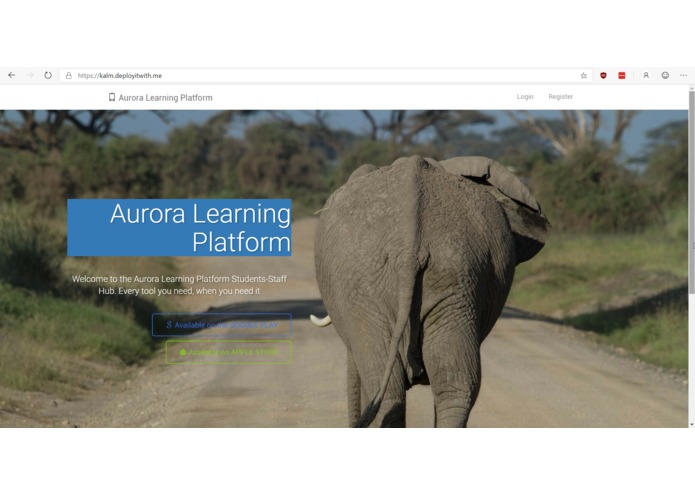 Aurora Learning Platform – screenshot 1