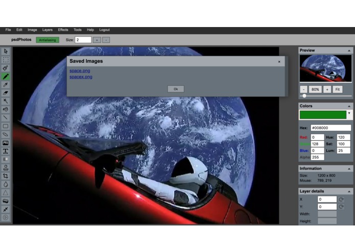 psdPhotos – screenshot 3