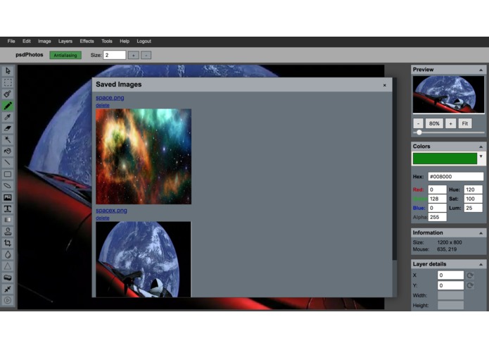 psdPhotos – screenshot 4