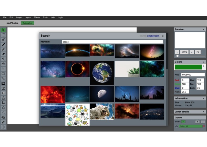 psdPhotos – screenshot 5