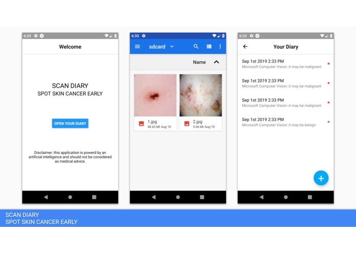 Scan Diary – screenshot 1