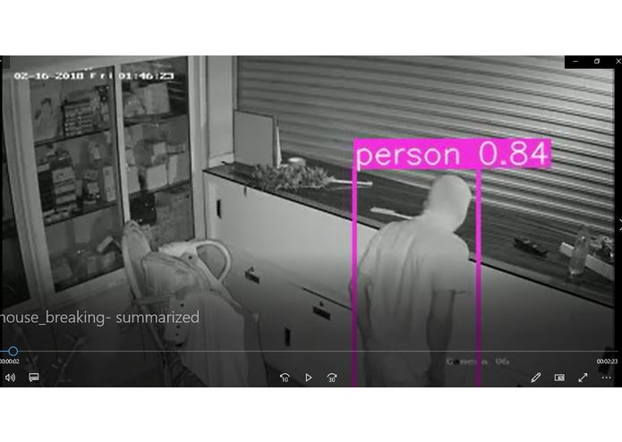 CCTV Footage Summarization Using Pre-trained SSD – screenshot 2