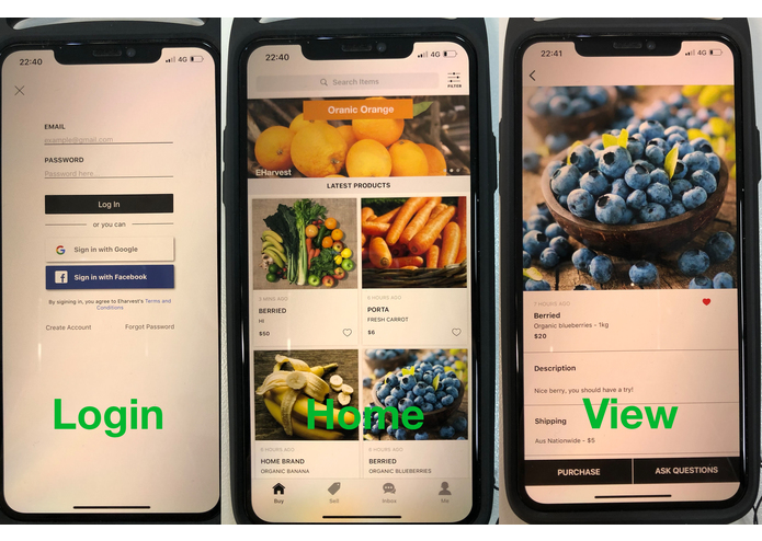 EHarvest – screenshot 4