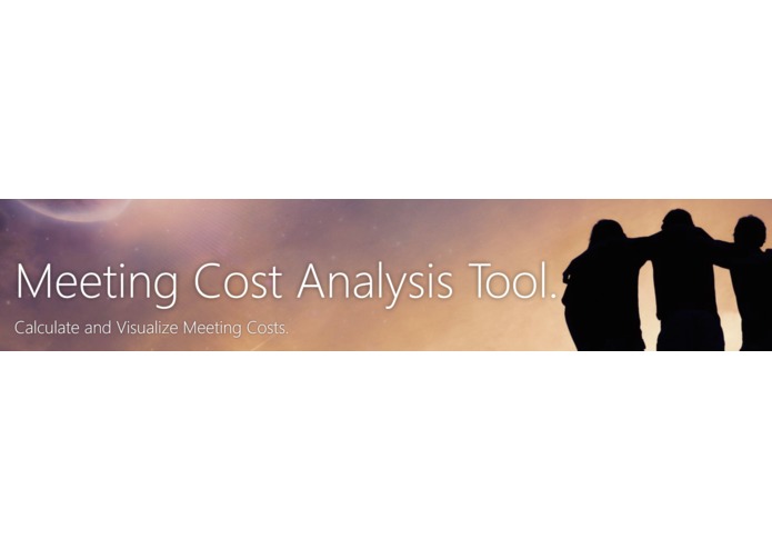 Meeting Cost Analysis Tool (MCAT) – screenshot 1