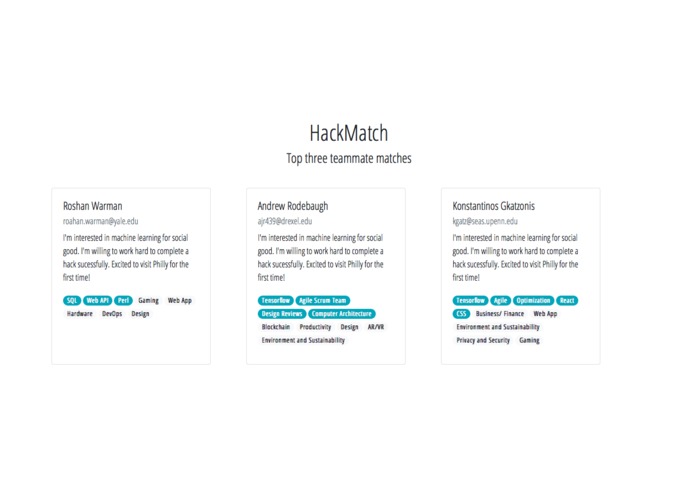 HackMatch – screenshot 3