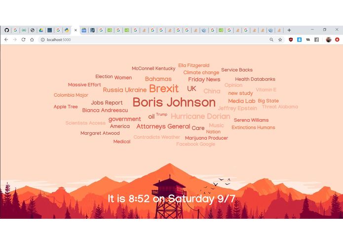 News Cloud – screenshot 1