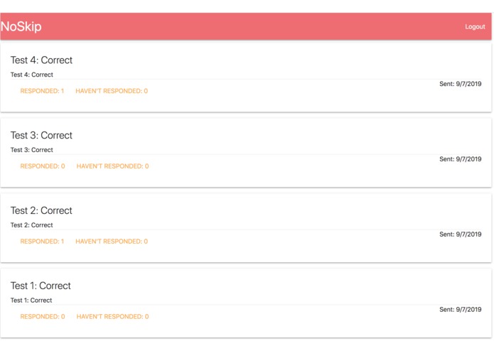 NoSkip – screenshot 1