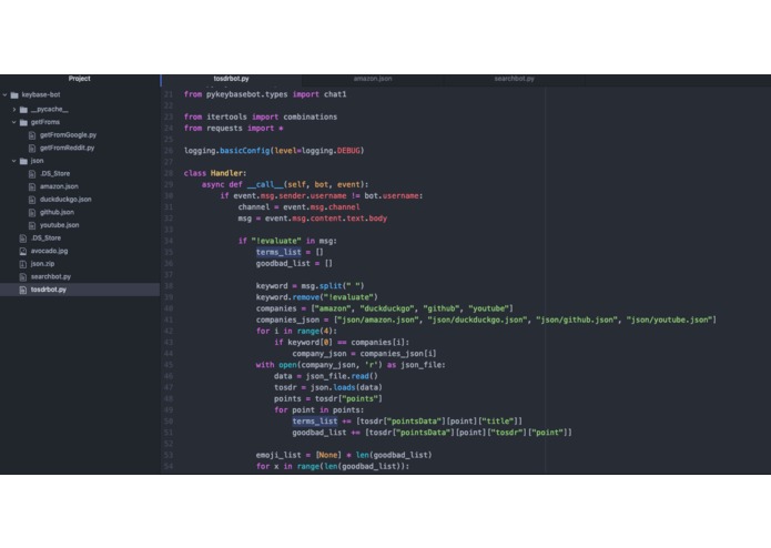 MyDudeBot – screenshot 2