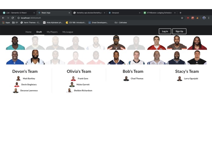 Fantethy Football – screenshot 4