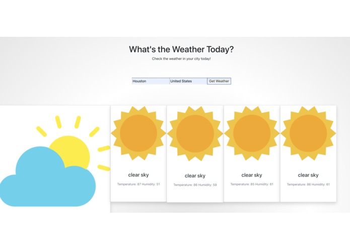 The Weather App – screenshot 1