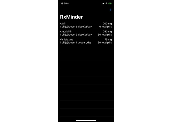 RxMinder – screenshot 1