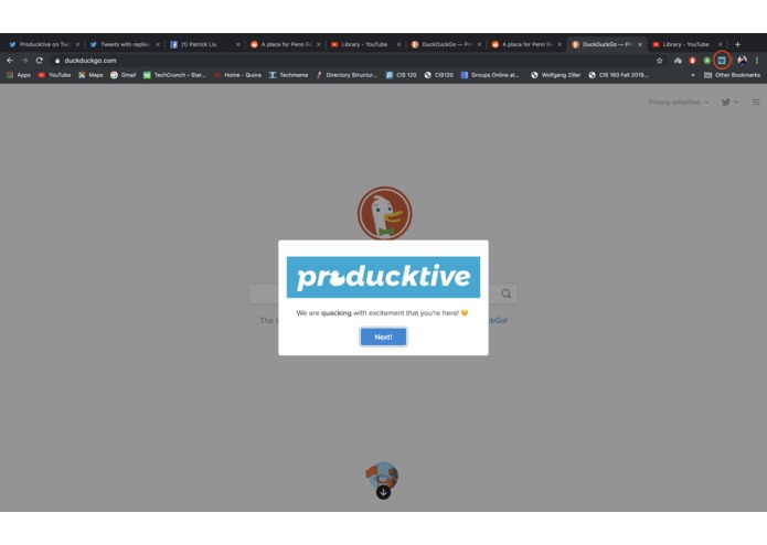 Producktive – screenshot 1