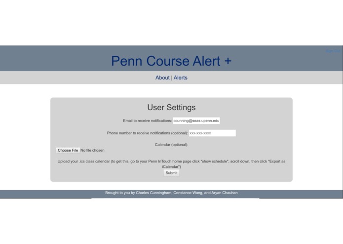 Penn Course Alert Plus – screenshot 5
