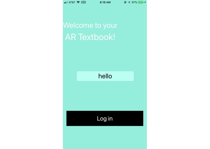 ARTextBook – screenshot 1