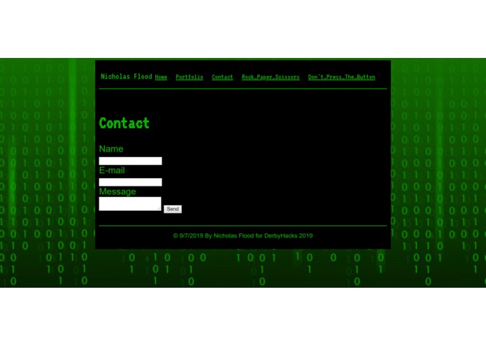 First Website ever! – screenshot 3
